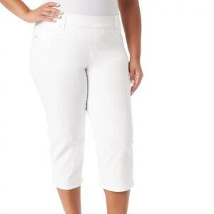 Gloria Vanderbilt Plus Size Shape-Effect High-Rise Capri Jeans 20W NWT